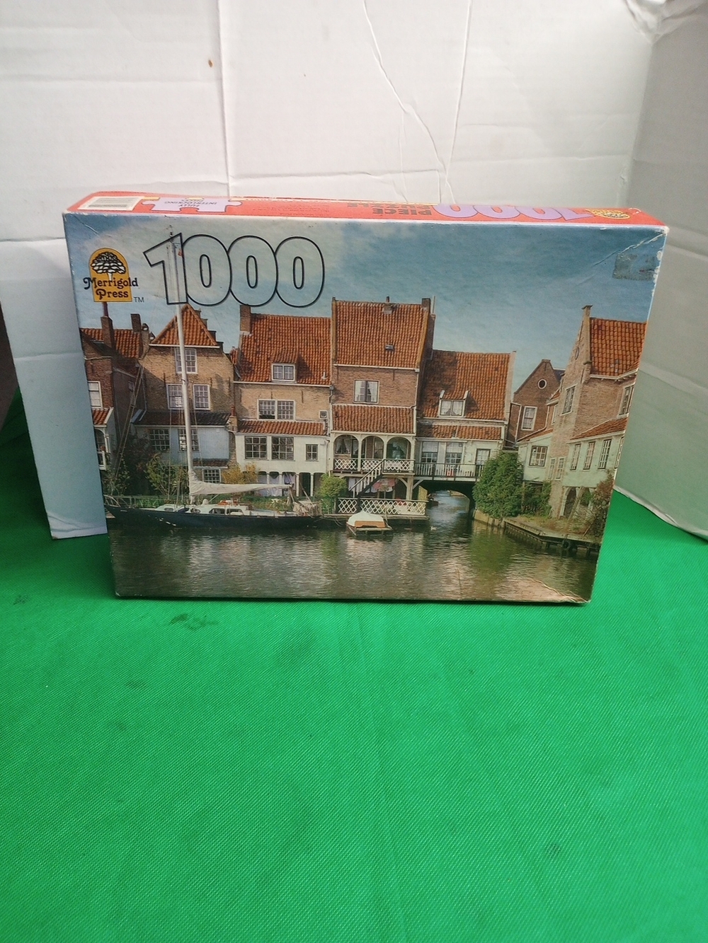 Holland Port 1000-Piece Merrigold Press Jigsaw Puzzle 1996 Vintage